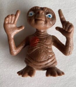 Vintage 1982 VISITOR FROM OUTER SPACE JAR Sales ET Knock-off Figure 80s Toy E.T