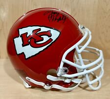 Tony Gonzalez Signed 2003 Game Issued Model Pro Chiefs NFL Football Helmet PSA +