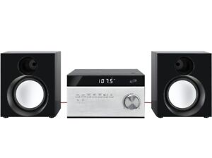 Bluetooth Home Stereo System with CD Player and AM/FM Radio + Remote Control
