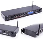 EMB Rack Mount Pre Amplifier Audio Receiver System MP3 w/ Bluetooth, SD, USB