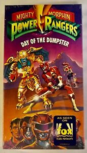 Mighty Morphin Power Rangers: Day of the Dumpster (VHS, 1993) NEW SEALED RARE