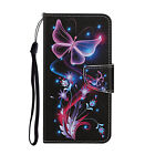 Butterfly Card Flip Phone Case For Huawei Xiaomi Redmi Vivo OPPO Samsung iPhone