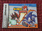 Sonic Battle - Nintendo Game Boy Advance - GBA - Authentic - Manual Only!