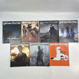 Game Informer Video Game Magazine Lot of 7 Issues Last of Us Halo Game Stop