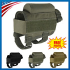 Tactical Buttstock Rifle Cheek Rest Pouch Military Bullet Holder Bag Ammo Case