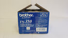 Brother TN350 TN-350 Black Toner Cartridge Genuine OEM - Factory Sealed Bag