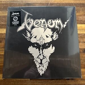 Black Metal by Venom 40th Anniversary Silver And Black Splatter Vinyl New/Sealed