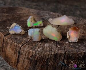 OPAL Raw Crystals - A Grade, Small - Bulk Raw Opal, Rough Opal Lot, Welo, E0088