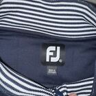 Footjoy 1/4 Zip Vest Blue Nylon Spandex Blend Sleeveless Pullover Men’s Size XL