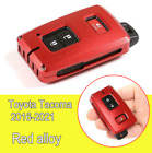 Accessories Red alloy Fit For Toyota Tacoma 2016-2021 Case Cover Car Key Holder (For: 2020 Toyota Tacoma TRD Sport)