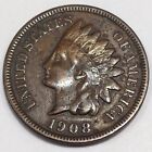 1908-S Indian Head Penny Beautiful High Grade Coin Rare Date