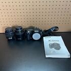 Pentax K100D 6.1MP DSLR Camera w/ 18-55 & 50-200 Lenses - AS-IS Untested!