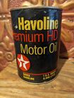 Original Texaco Haviline Premium HD Motor Oil 1 Quart Can