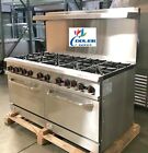 NEW 10 Burner Range Heavy Duty 60” Commercial Restaurant Stove Gas Double Oven