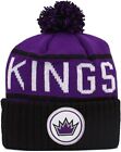 NBA Sacramento Kings Mitchell & Ness M&N Adult Cuffed Pom Knit Hat Cap NEW!