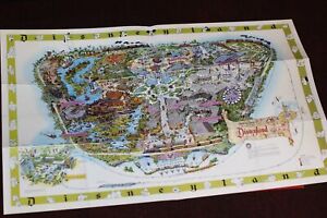 Disneyland Map Authorized Facsimile Walt Disney Archives 1964 2003 Edison Square