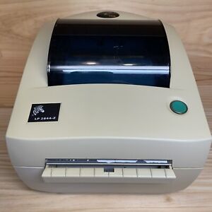 Zebra LP2844-Z Thermal Label & Barcode Printer Includes AC Adapter & USB Cable