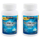 Kirkland Signature Ibuprofen 200 Mg 360 Liquid Softgels Pain Reliever Exp 01/26