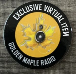 Roblox Celebrity Series 8 Golden Maple Radio Virtual Item Code - CODE ONLY