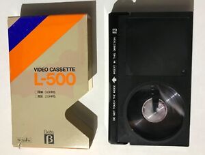 used blank beta tape Jazz Singer CBS 1983 commercials