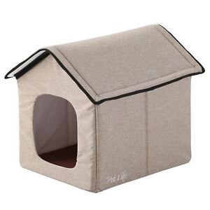Pet Life 'Hush Puppy' Collapsible Electronic Heating and Cooling Smart Pet House