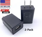 2 pcs Wall Charger Cube 5V1A USB Power Supply Charging Block Universal Wall Plug