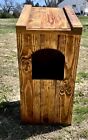 JWS Wildlife Barred Owl Nesting Box  1/2 Inch Solid Safe Box   Clean Out Lid