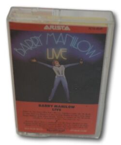 Barry Manilow LIVE Cassette Tape