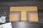 NWT: Tory Burch Continental Wallet - Limited Ed. Color block