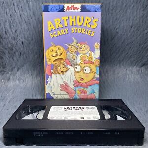 Arthur - Arthurs Scary Stories VHS Tape 2000 Random House Home Video Halloween