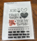 Simon Says Stamp - REALLY LIKE YOU -  Retired, Love, Hearts