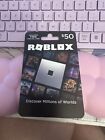 $50 Roblox Physical Gift Card Includes Free Virtual Item Free Ship! 50
