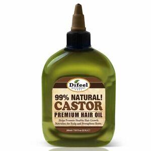 Castor Oil Hair Nail Skin Premium Mega Growth Care Natural 2.5 fl oz