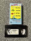 Dr. Seuss One Fish Two Fish Red Fish Blue Fish VHS 1992