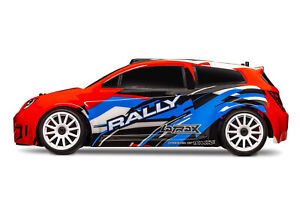 Traxxas 75054-5 - LaTrax Rally 1/18 4WD Rally Car RTR, Red