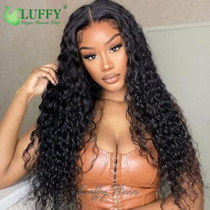Curly HD Full Lace Wigs Brazilian Human Hair Silk Base Lace Wigs With Baby Hair