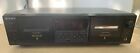 Sony Stereo Dual Cassette Deck Tape Recorder TC-WE475 100% Tested Works