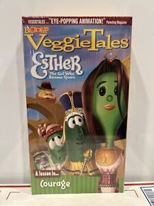 VeggieTales: Esther  The Girl Who Became Queen  VHS  2000 New Sealed VHS