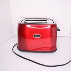 Oster toaster red 2 slice pre-owned