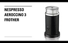 Nespresso Aeroccino3 Milk Frother - Black 