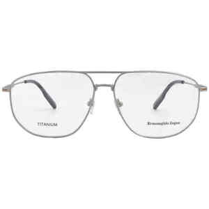 Ermenegildo Zegna Demo Pilot Titanium Men's Eyeglasses EZ5242 007 60