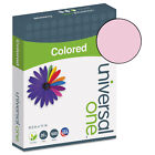 UNIVERSAL Colored Paper 20lb 8-1/2 x 11 Pink 500 Sheets/Ream 11204
