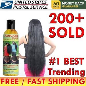 Natural Hair Growth Oil, Veganic Natural Hair Growth Oil Hair Care 50ml ( 200+)