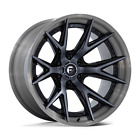 22x12 Fuel FC402 Catalyst Gloss Black W/ Brushed Gray FORGED Wheel 6x5.5 (-44mm)