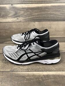 Asics Gel-Kayano 24 Running Shoes Gray Athletic TT7A0N Sneakers Size 12