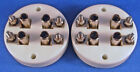 Pair (2 Pieces) New Ceramic Sockets for 304TL 304TH Tubes