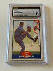 New ListingCROTCH ITCH ERROR CARD 1989 Score Baseball #595 Detroit Tigers PAUL GIBSON CSG 9