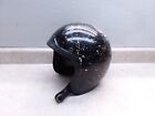 BELL R/T Motorcycle Open Face Helmet 3-Snap 1/77 Size 7 3/4-62cm VINTAGE ANX-C