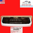 GENUINE OEM TOYOTA TUNDRA TRD PRO WHITE 040 FRONT RADIATOR GRILLE 53101-0C070-A0 (For: 2020 Toyota Tundra)