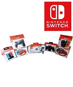 New ListingLARGE LOT OF NINTENDO SWITCH CONTROLLERS, ACCESORIES & GAMES!!! LOT OF 8 ITEMS!!